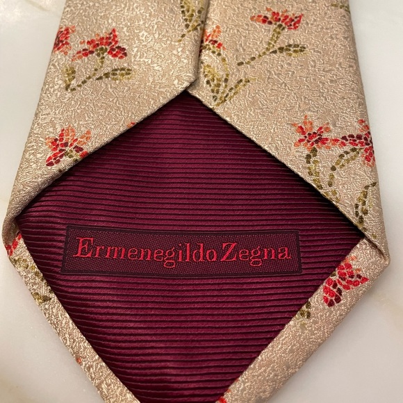 Zegna Floral Tie - Picture 3 of 3